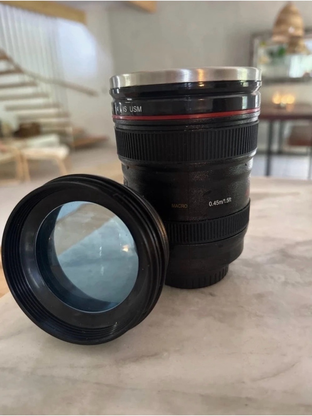 Picture-Perfect Coffee: The Ultimate
Camera Lens Travel Mug